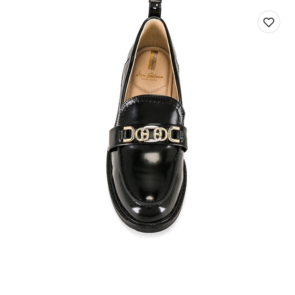 Christy Loafer Sam Edelman Black Box Leather Size 8